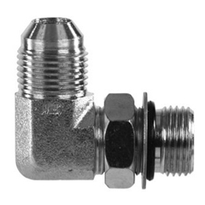 JIC 37° Flare-Twin® 90° Elbow - Straight Thread O-Ring