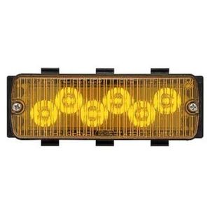 Super-LED® TIR6™ Horizontal Surface-Mount Strobe Light w/ 6" Pigtail - Class I, 12V (Amb)