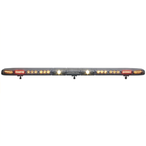 Towman's™ Justice® 62-3/8" Action-Scan Lightbar w/ Slide Bolt Mounting Brackets - Class I, 12V (Amb)