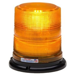 Super-LED® Perm/Pipe/Hook-Mount High-Profile Beacon Light - Class I, 12-24V (Amb)