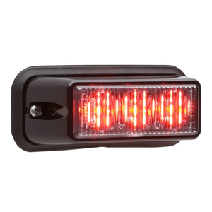 Super-LED® LIN3™ Horizontal Surface-Mount Directional Strobe Light - Class I, 12-24V (Red)