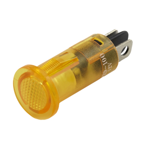 Snap-In 12V Indicator Light (Amb)