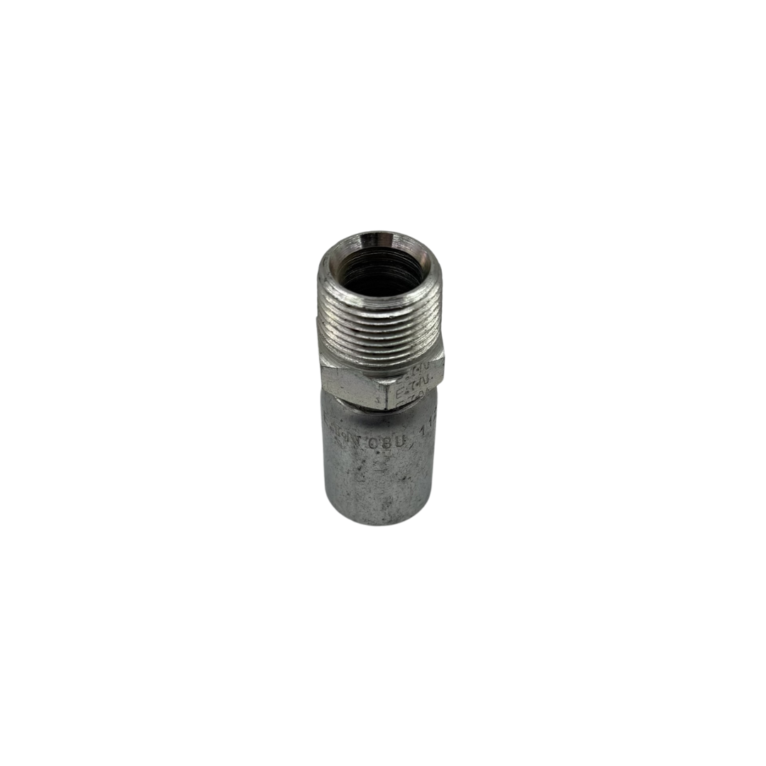 1/2" Hose x 3/4"-14 Male Pipe Rigid – Carbon Steel, Zinc-Plated
