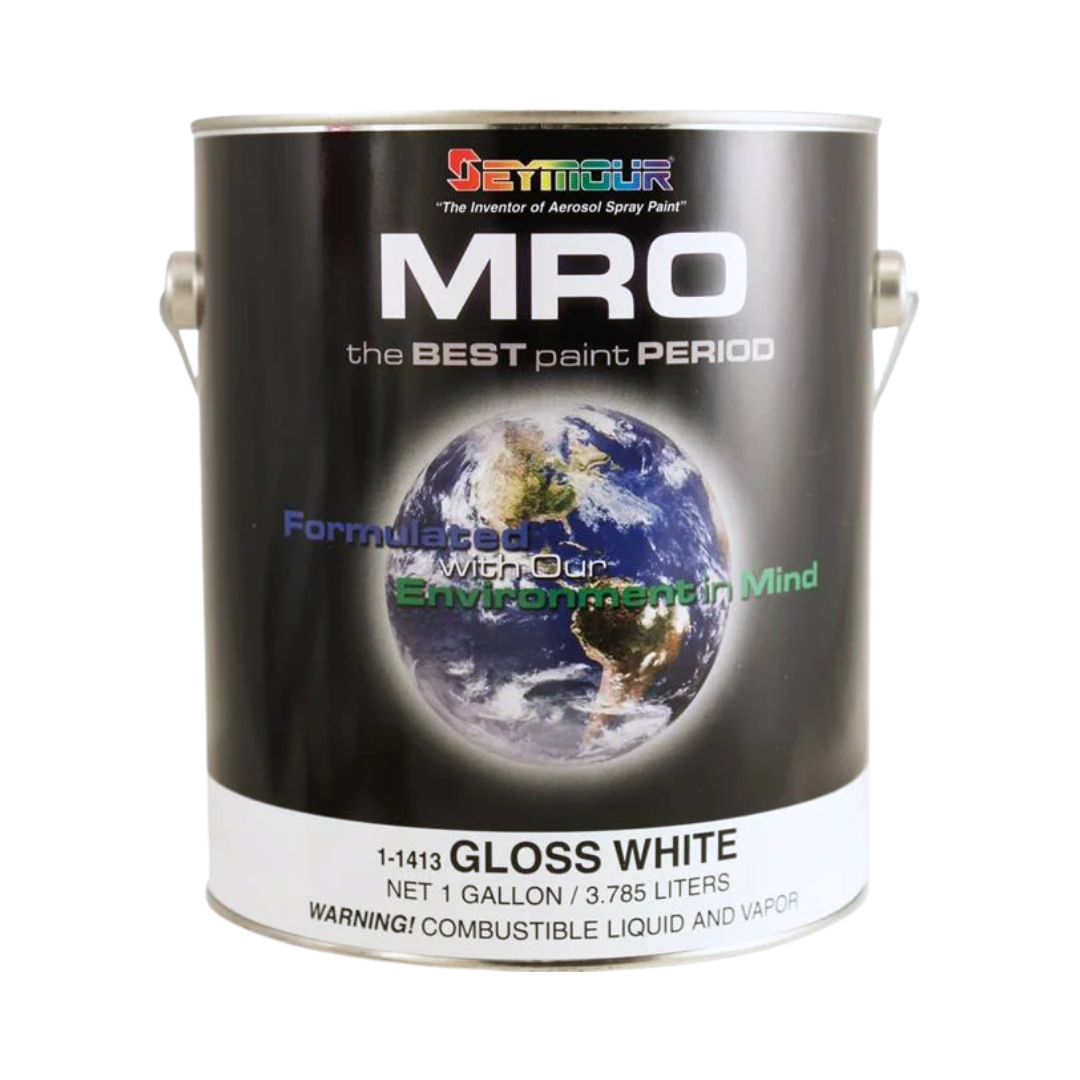 Seymour MRO Industrial Gloss White Enamel Gallon