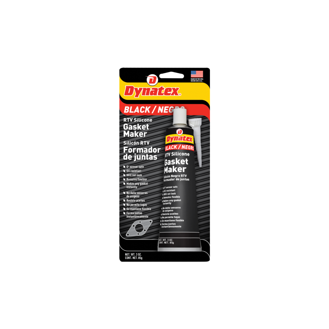 Black RTV Silicone Gasket Maker, 85 g Tube