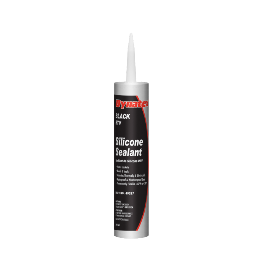 Black Industrial Grade Silicone Sealant, 300 mL