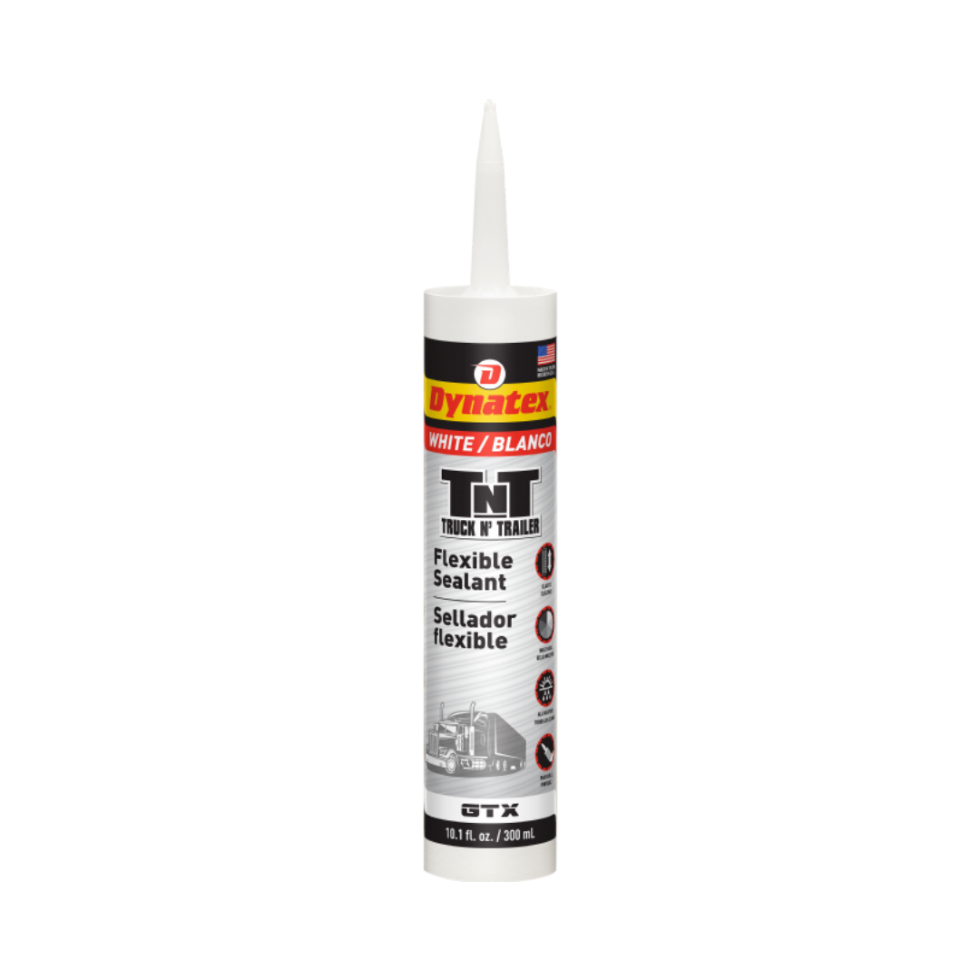 White Truck and Trailer Flexible Seam Sealer