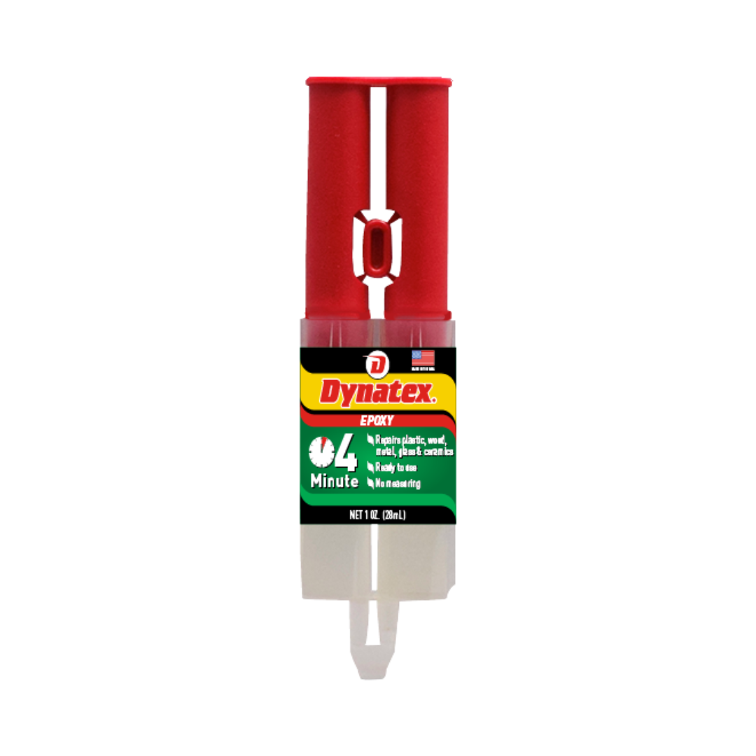 Clear 4-Minute Epoxy Adhesive, 1 oz Syringe