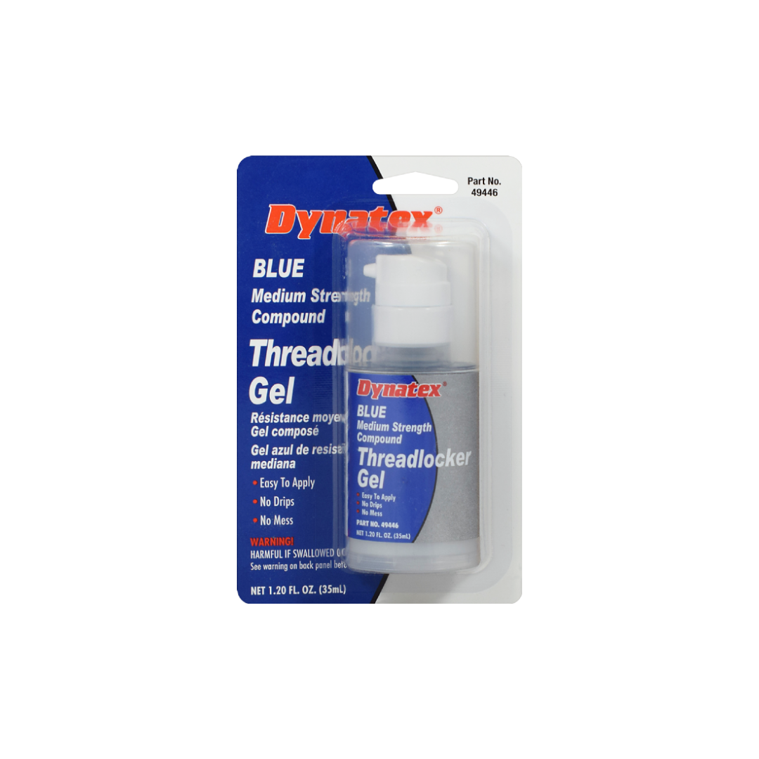 Blue Medium Strength Threadlocker Gel, 35 mL