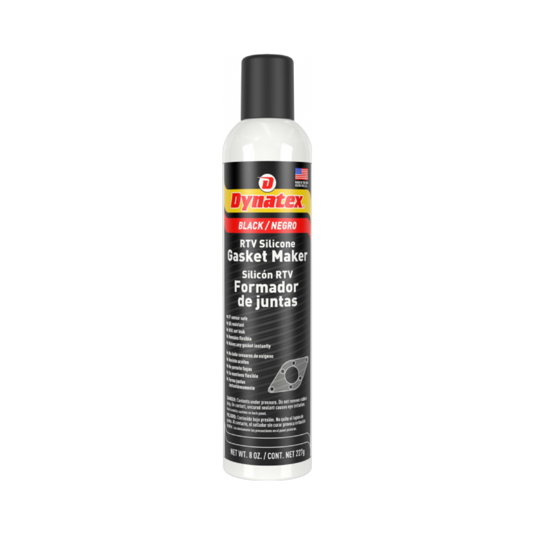 Black RTV Silicone Gasket Maker, 8 oz Auto-Can