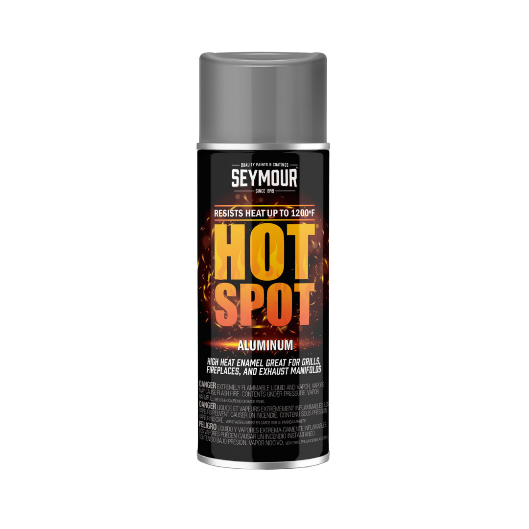 Seymour Hot Spot Aluminum High-Heat Spray Paint 12 oz
