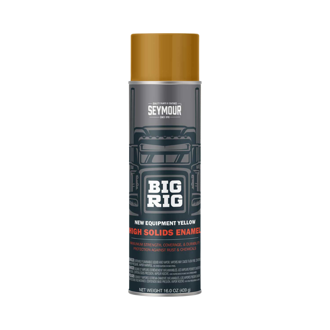 Seymour Big Rig Equipment Yellow Enamel Spray