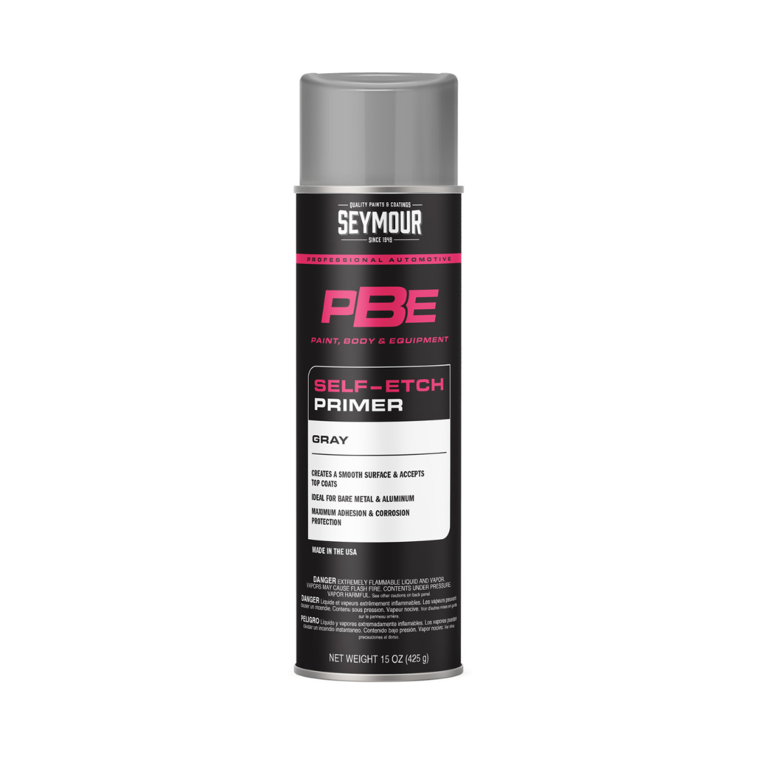 Seymour PBE Gray Self-Etching Primer Spray 15 oz