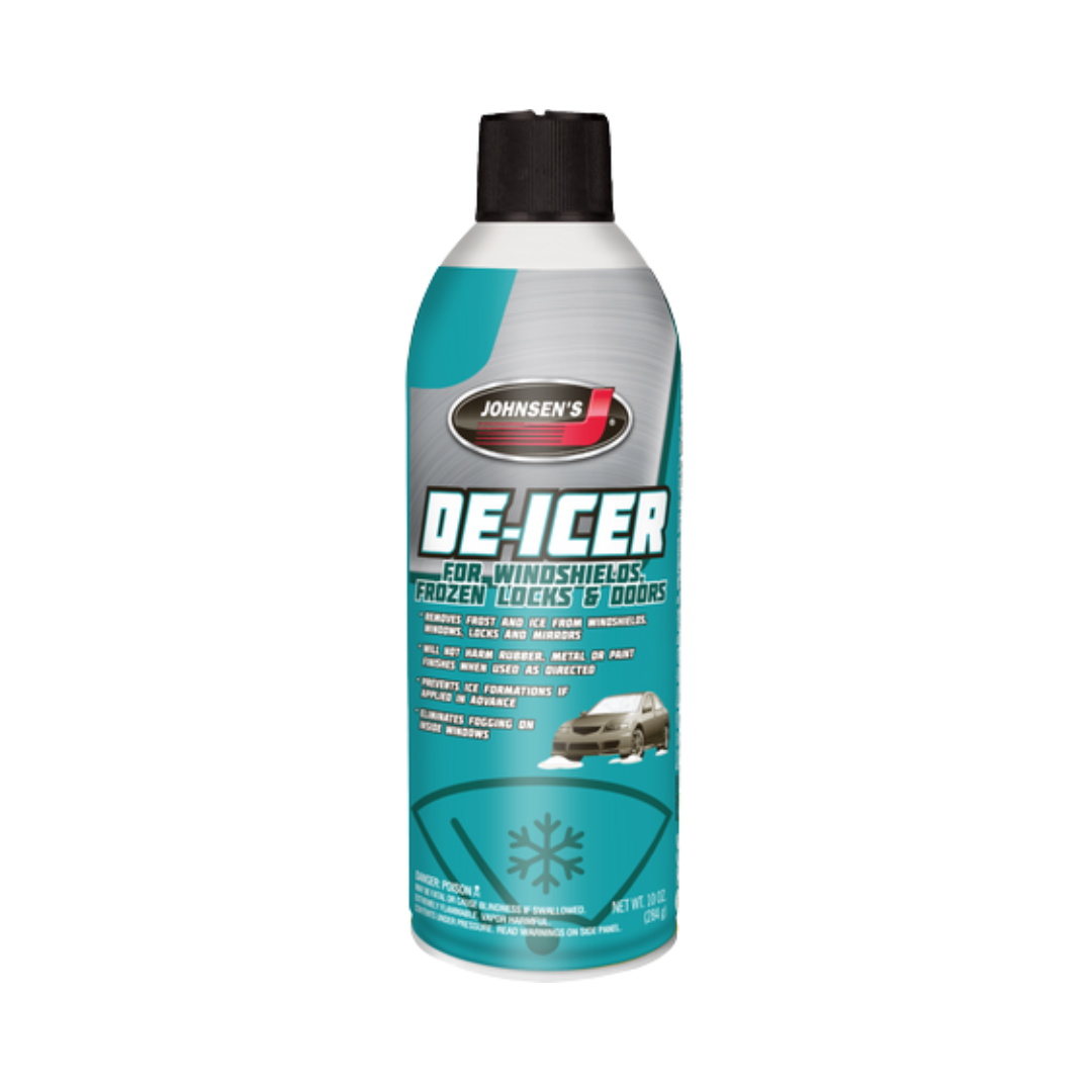 Johnsen’s 3282 Windshield & Lock De-Icer Spray, 10 oz