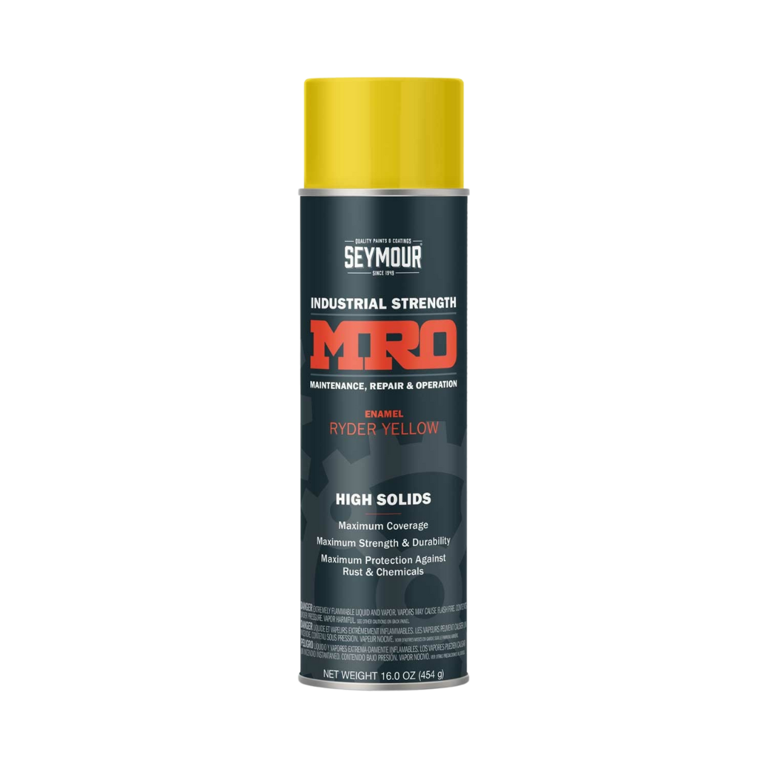 Seymour MRO Equipment Orange High-Solids Enamel Spray