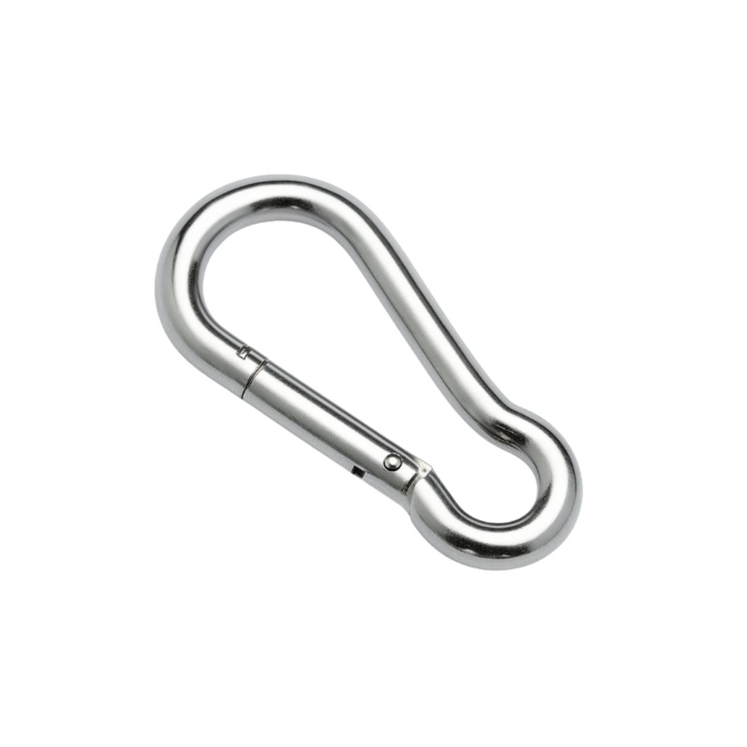 Spring Hook (Carabiner) ¼-Inch Zinc GALVSNAP2450-250