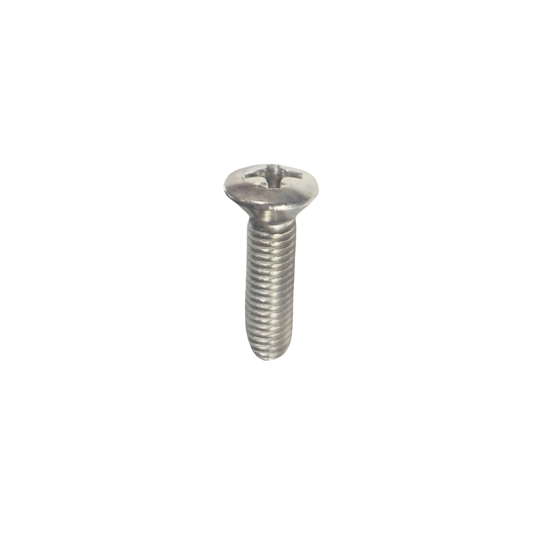 Machine Screw Oval Head Phillips #10-32 Zinc Finish