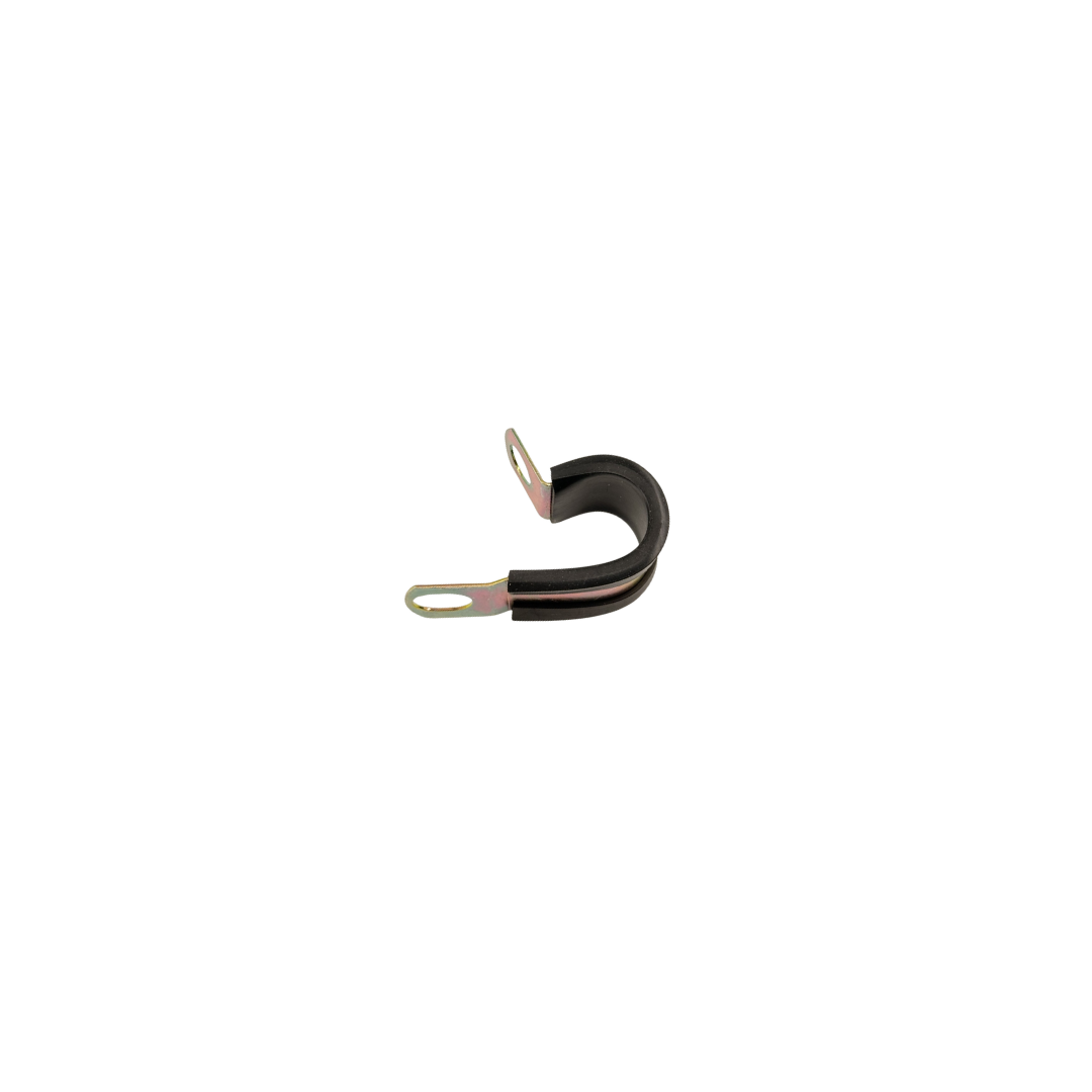 Large Rubber-Cushioned Steel Cable Clamp 1-1/4"