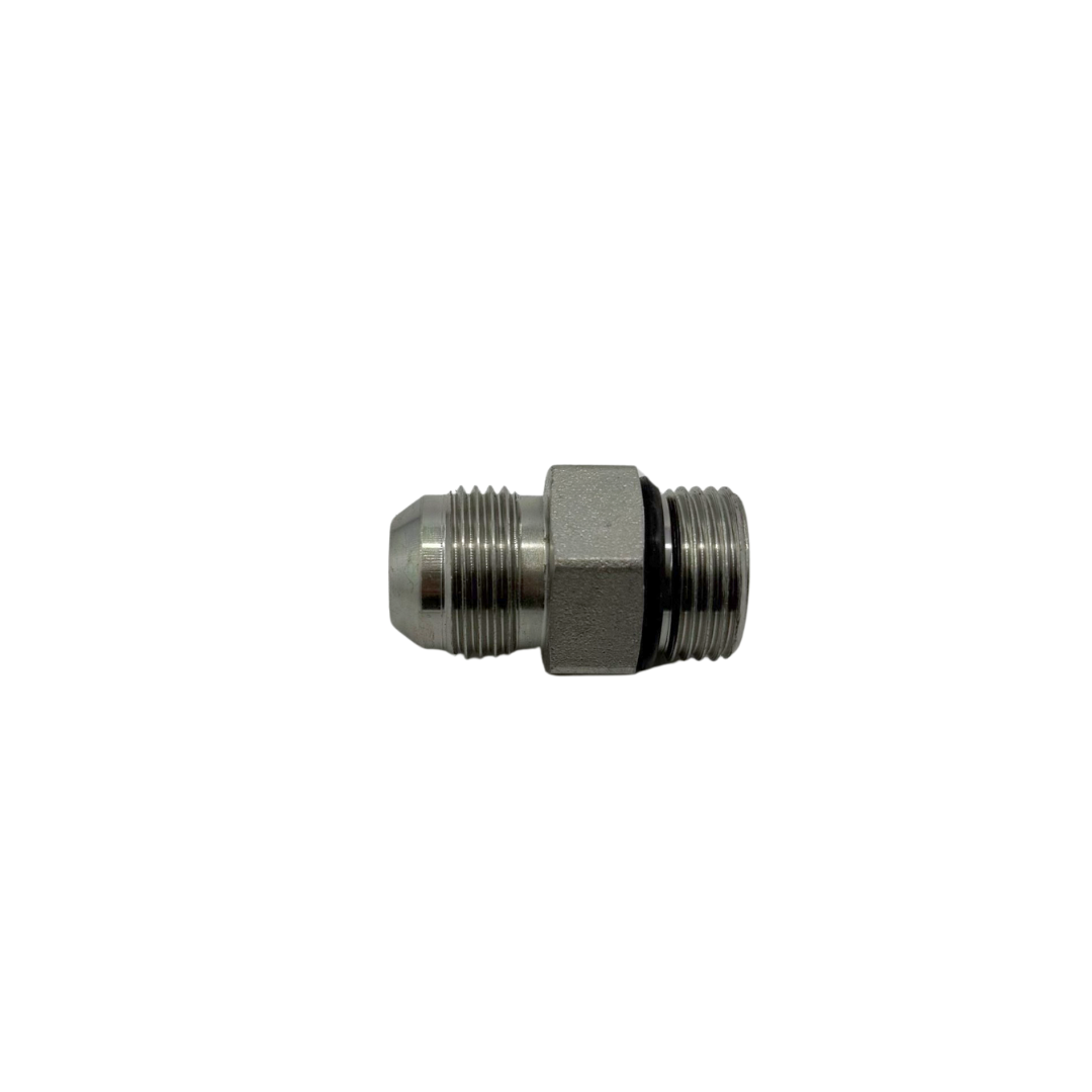 JIC 37° Flare Small Hex Union – 5/8" Hose to 5/8" Hose, 1" Hex – Hydraulic Fitting, Vibration-Resistant