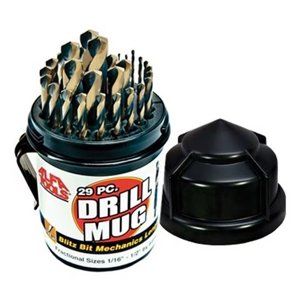 Blitz Bits Mechanical Length Drill Bit Set - 29 Pieces