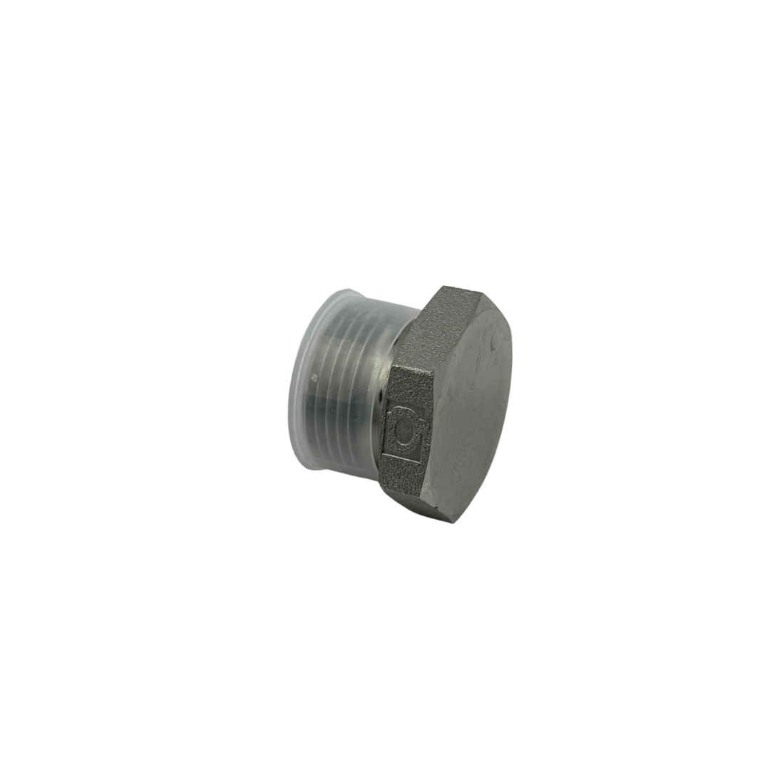3/4" BSPP Male Hex Plug – Carbon Steel – Hydraulic Port Sealing – 9030 Series