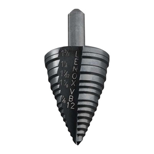Vari-Bit Step Drill Bit, 7/8-Inch to 1-3/8-Inch Range, 3/8-Inch Shank, 5-Step Design