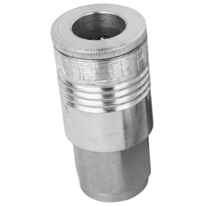 3/8" Female P-Style Coupler – Steel, Buna-N Seal, 68 SCFM