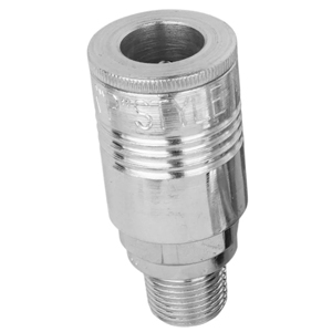 3/8" P-Style Coupler – 3/8" MPT, Steel, Buna-N Seal, 68 SCFM