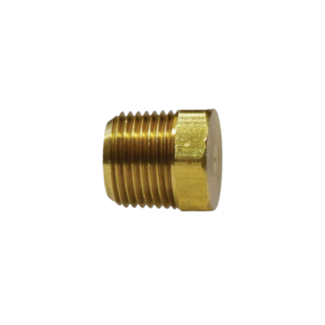1" Brass Cored Hex Head Plug | MNPT Thread | Heavy Duty | -65°F to 250°F