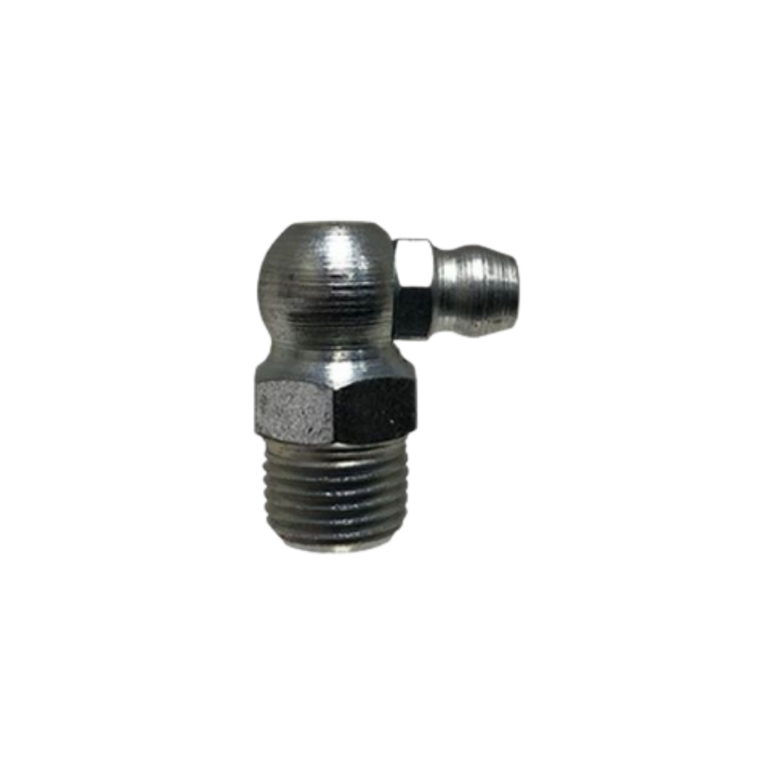 1/8"-27 NPT Stainless Steel Grease Fitting – 90° Elbow, Pipe Thread