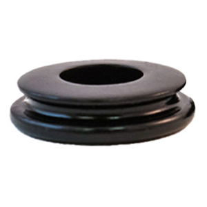 Double-Lip Gladhand Seal – Black Polyurethane, Reverse-Taper Design