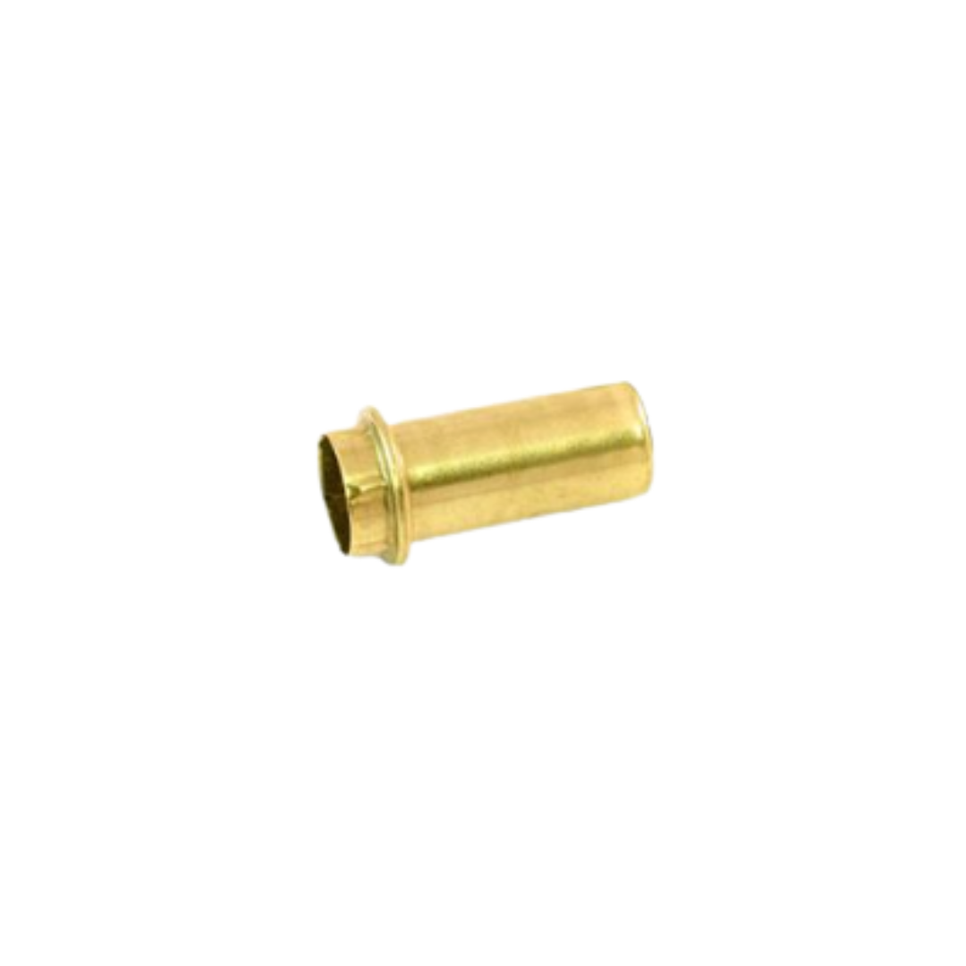 1/2" Brass Push-In Tube Support with Bib for SAE J844 Nylon Air Brake Tubing