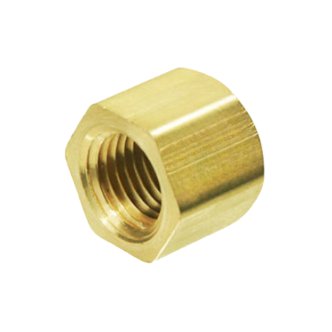 3/4" Brass Pipe Cap – Female NPT, Low/Medium Pressure