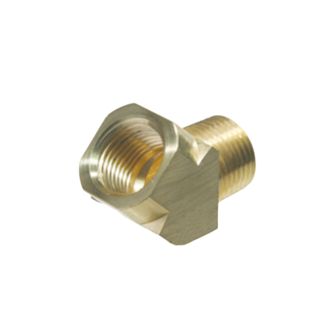 3/4" Brass 45° Street Elbow – NPT Male x Female Pipe Elbow