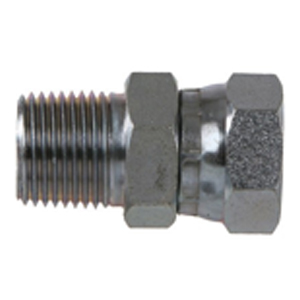 Hydraulic Pipe Adapter – 1" Female Swivel (NPSM) x 1" Male Rigid (NPTF)