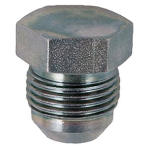 JIC 37° Flare Twin® Hex Head Plug – 1/4" Tube, 1/2" Hex, Steel