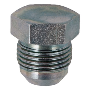 JIC 37° Flare Hex Head Plug – 1/2" Hose, 13/16" Hex – Hydraulic Fitting, Vibration-Resistant