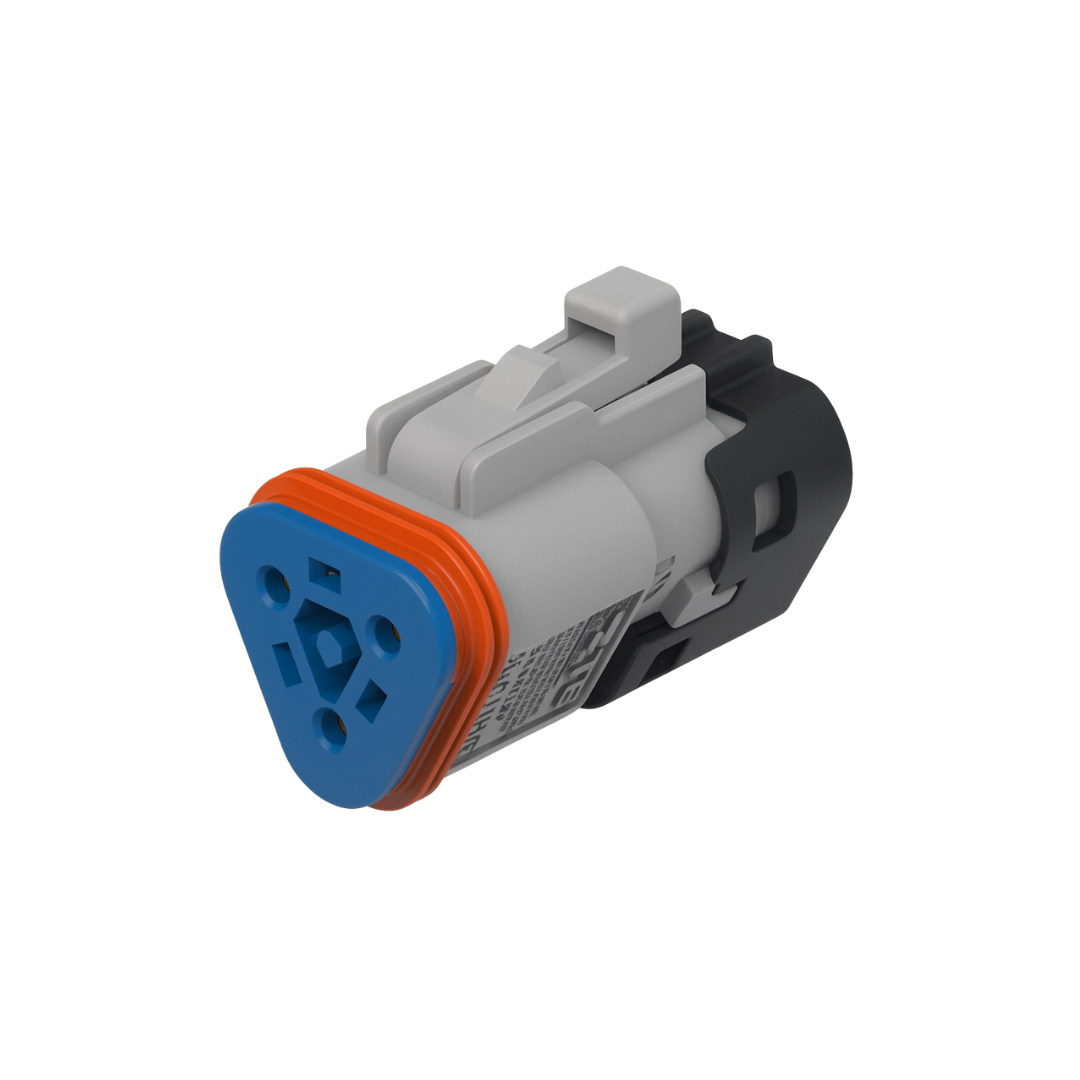 Deutsch 3-Cavity Sealed Socket Connector