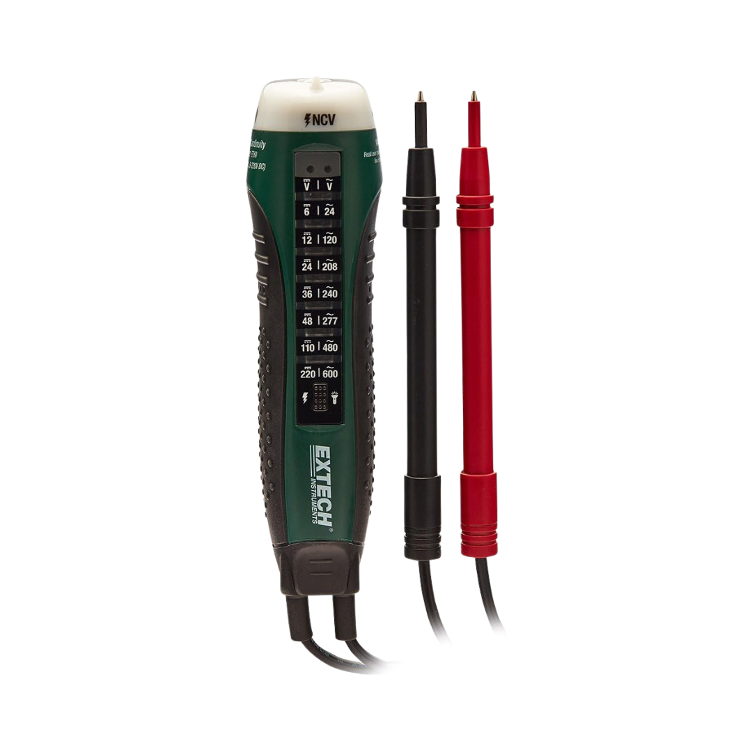 Extech ET60 7-Range Voltage/Continuity LED Tester