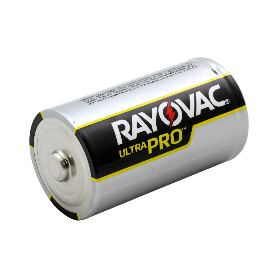 Rayovac Ultra Pro D-Cell Alkaline Battery 12-Pack